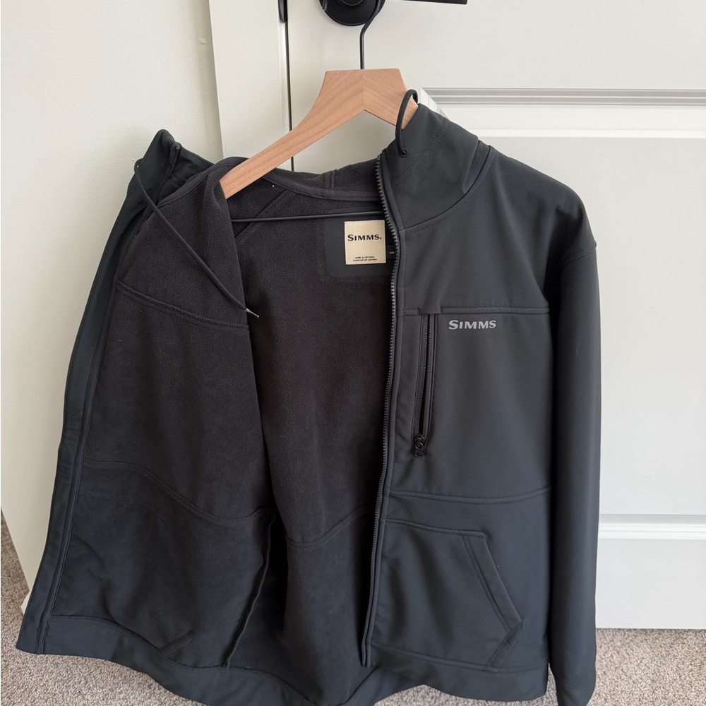 Simms Rogue Hooded Fleece Jacket (M) - Picture 3 of 3